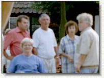 Georg Berger mit Familie Kellermann